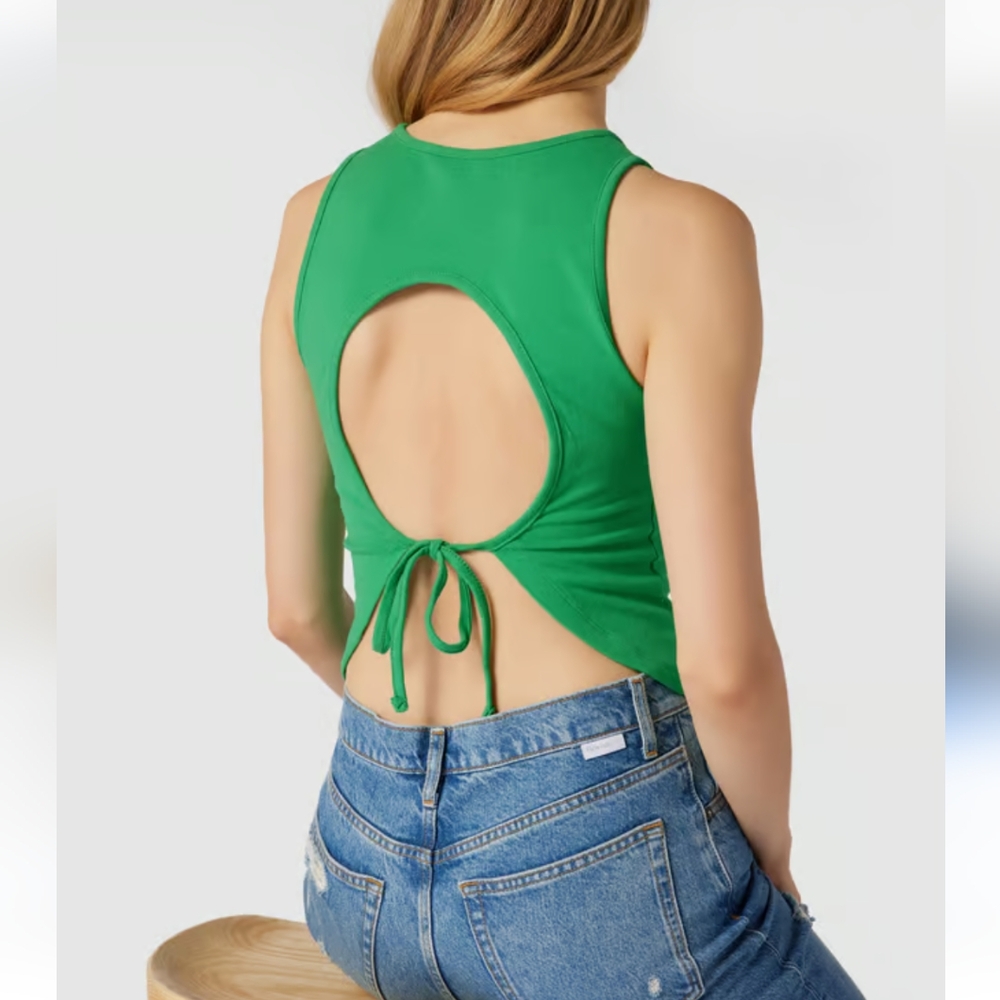 NWT Women's Olivaceous Tank Top Size L - Picture 1 of 8